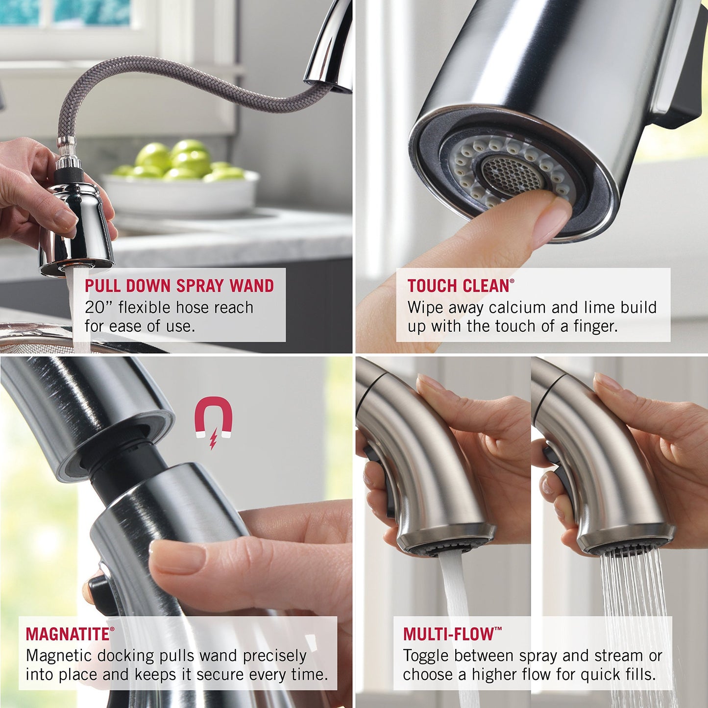 Delta Faucet Addison Single-Handle Kitchen Sink Faucet with Pull Down Sprayer, ShieldSpray Technology and Magnetic Docking Spray Head, Champagne Bronze 9192-CZ-DST