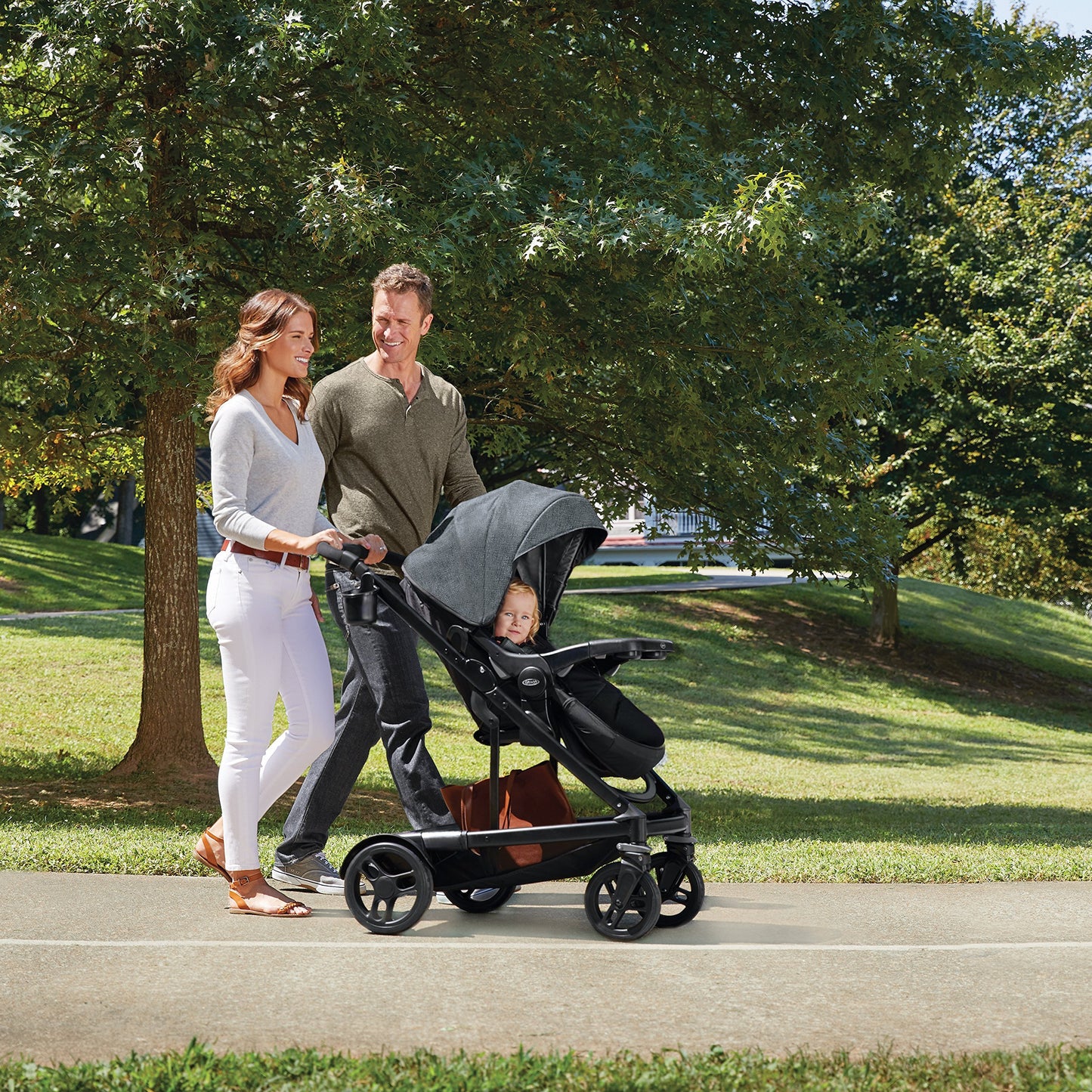 Graco Baby UNO2DUO Twin Tandem Double Stroller w/ Second Seat Ellington 2018 NEW