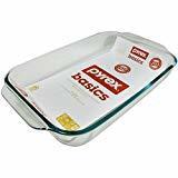 LOT OF 2 Basics 3-quart Oblong Baking Dish – Clear