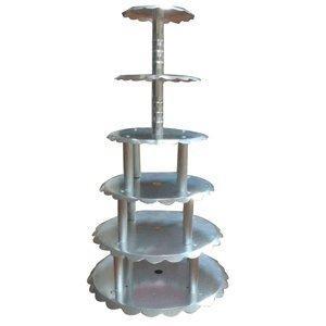 6 Layer Wedding Cake Stand Set