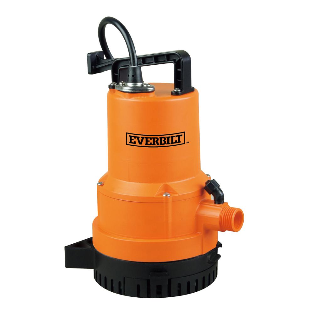 Everbilt 1/4 HP 2-in-1 Utility Pump **Being sold as is**