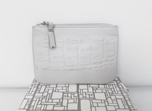 RARE Comme Des Garçons Reptile Patchwork Wallet SA8100RP (Grey)
