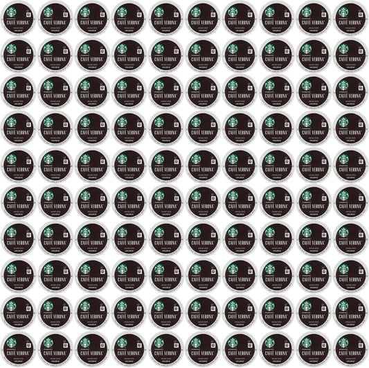 100 COUNT Starbucks Caffe Verona Dark Roast K Cups Best Before November 2020