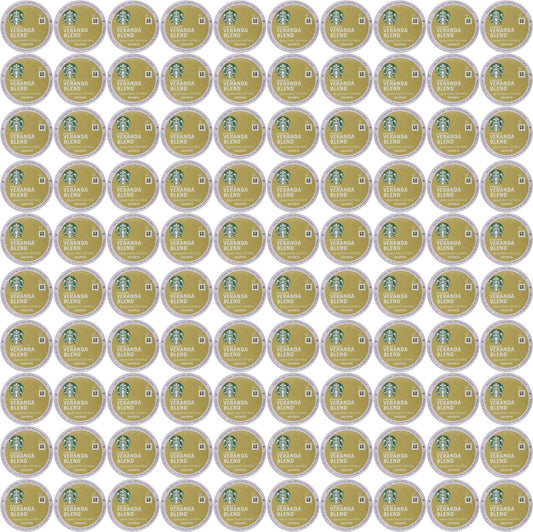 100 COUNT Starbucks Veranda Blend K Cups Best Before December 2020