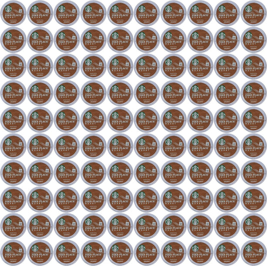 100 COUNT Starbucks Pike Place Medium Roast K Cups Best Before September 2020