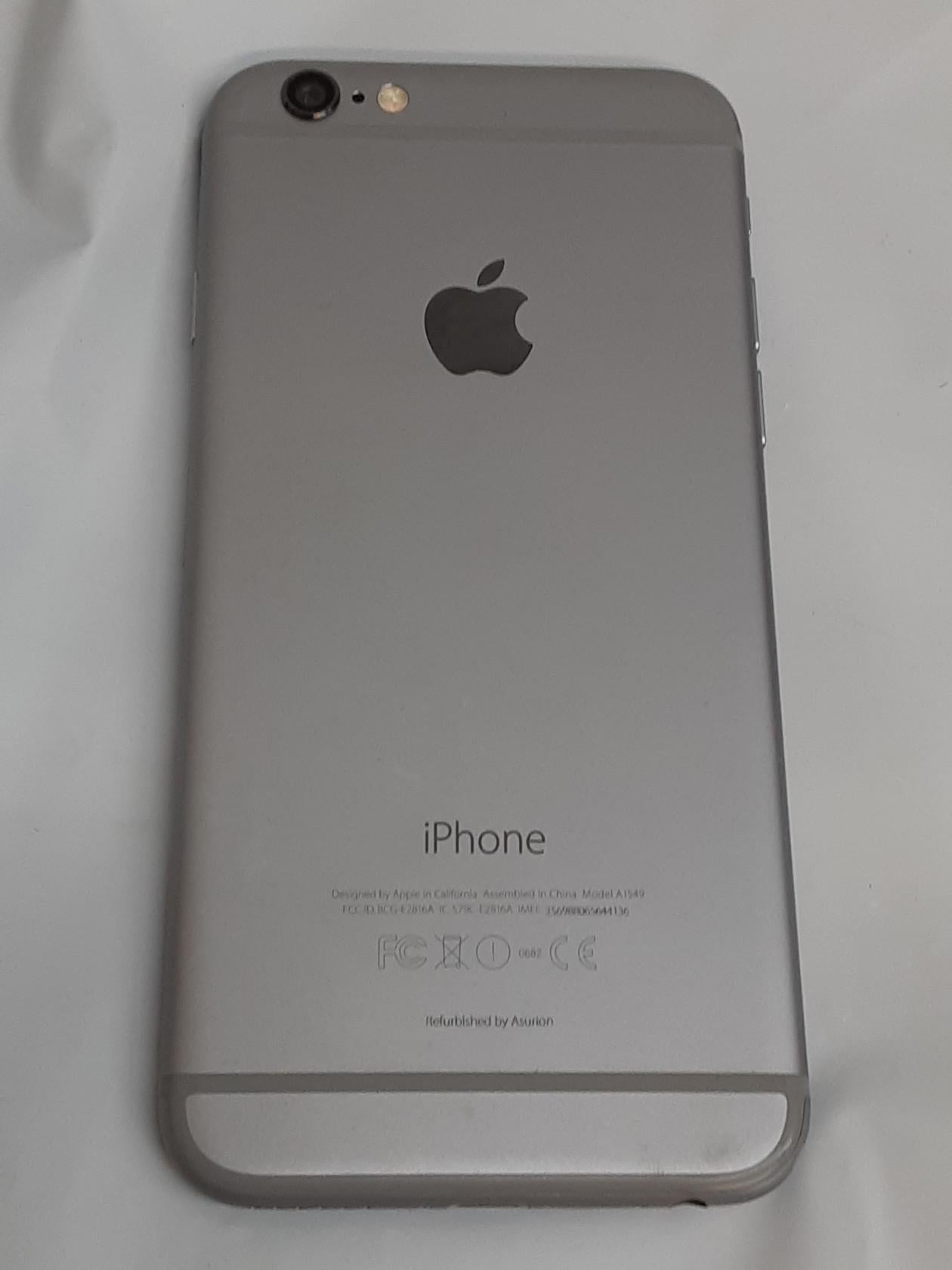 Apple Iphone 6- Refurbished- "DOES NOT POWER ON'' SALVAGED!
