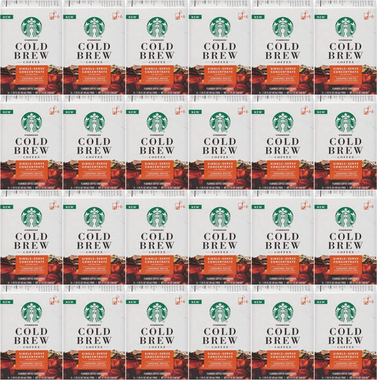 144 Pods Starbucks Cold Brew Caramel Dolce Concentrate Pods Best By 11/2020