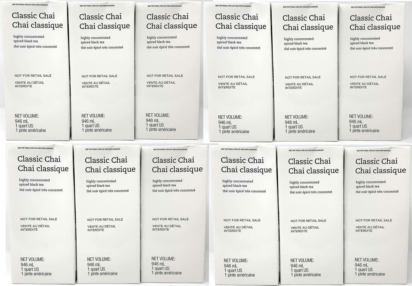 24 PACK STARBUCKS Classic Chai Spiced Black Tea Latte Best By 2/2021