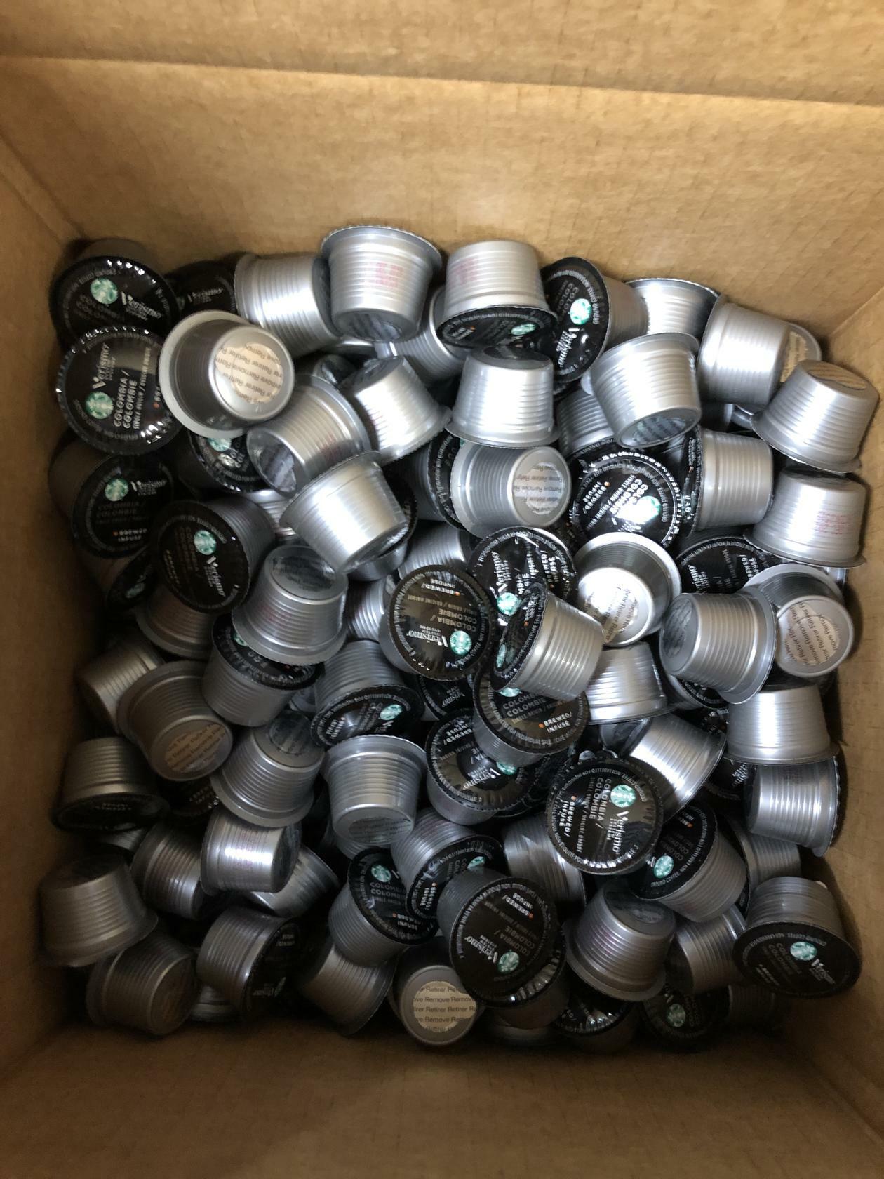 347 Loose Starbucks Verismo Colombia Brewed Coffee Single-Serve Verismo 12/2019