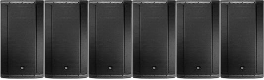6 X JBL SRX835P 15" 2000 Watt 3-Way Powered Speaker Active Monitor NEW