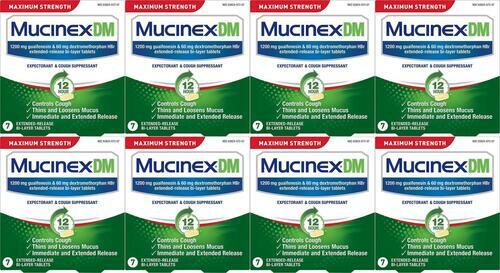 8 PACK Mucinex Sinus-Max Max Strength Day & Night Caplets 20 ct EXP 8/2023