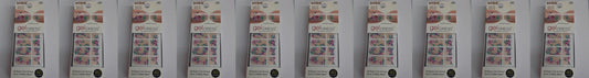 Kiss Gel Dress 'Sugar & Spice' 40 ct 20 Full/ 20 French Gel Strips (Lot of 10)