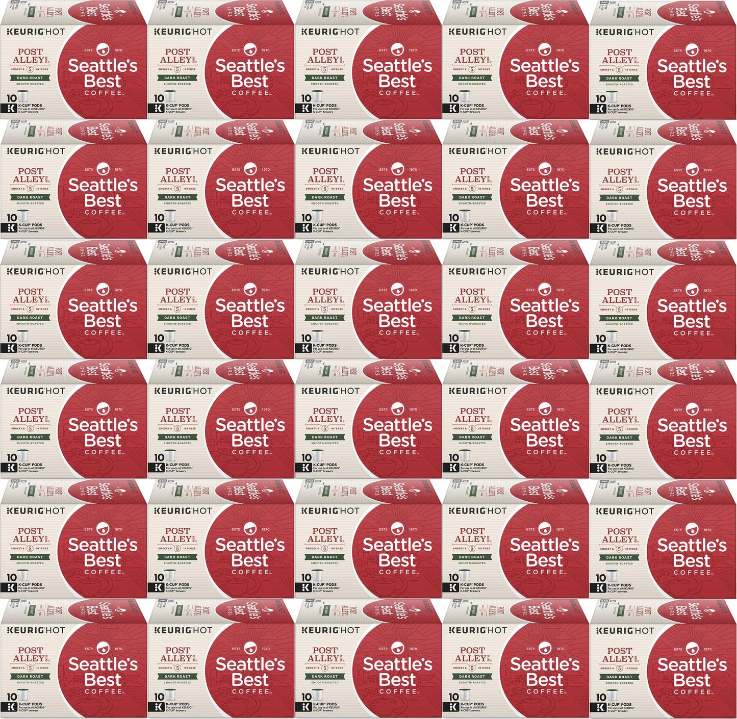 300 COUNT Seattle's Best Coffee Post Alley Blend Dark Roast Best Before JAN 2020