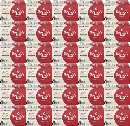 300 COUNT Seattle's Best Coffee Post Alley Blend Dark Roast Best Before JAN 2020