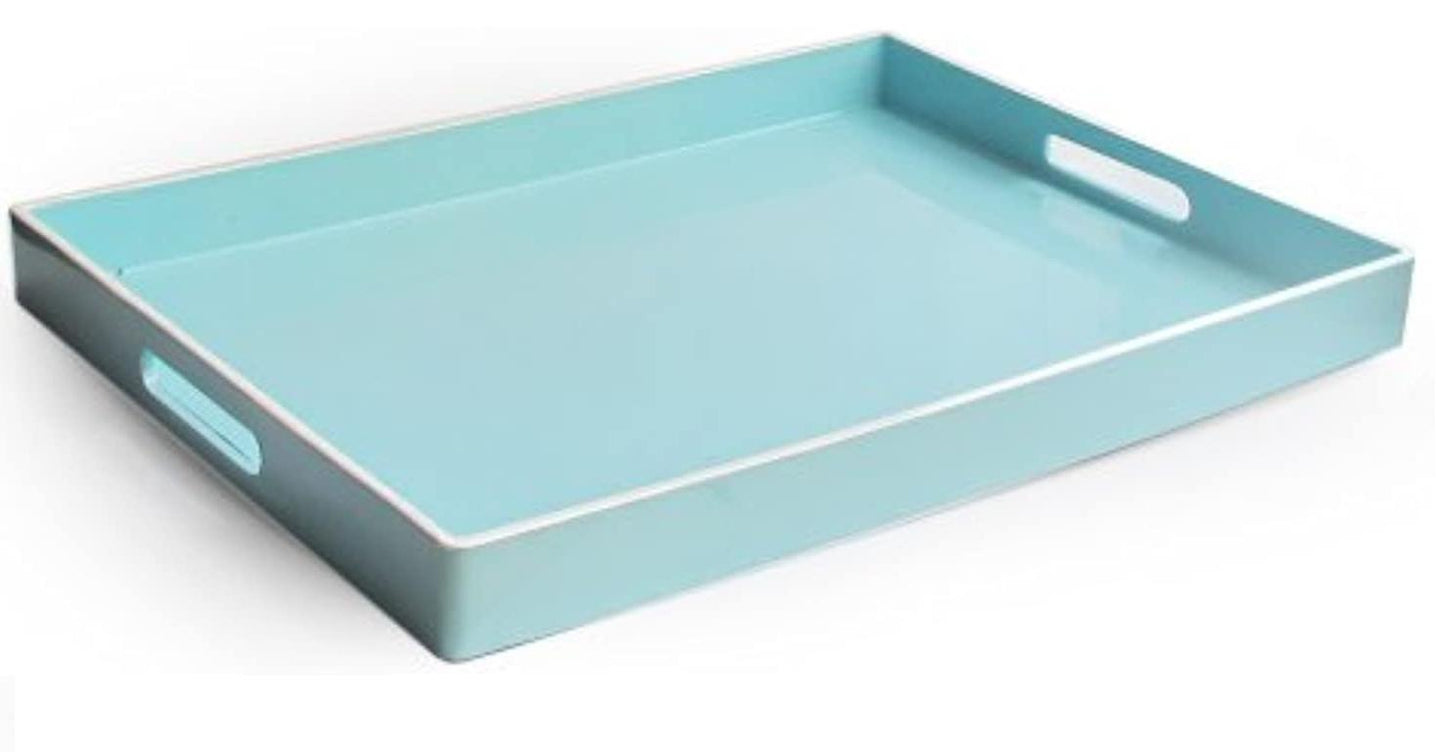 American Atelier Rectangular Serving Tray 19" x 14" For Decorative Use- open box