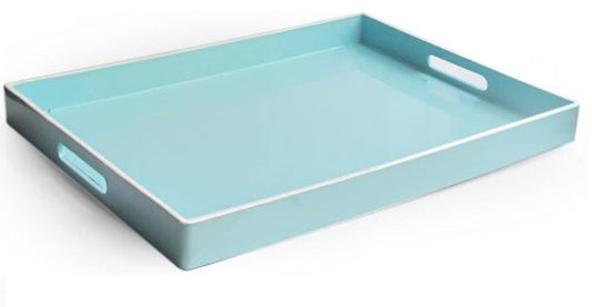 American Atelier Rectangular Serving Tray 19" x 14" For Decorative Use- open box